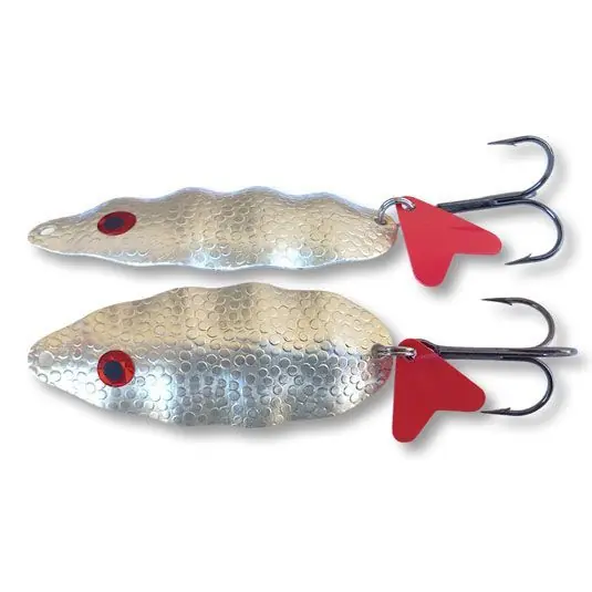 Lingura oscilanta Bertilure Onda XXL, amprenta Dragon Skin, culoare Silver, 13g Ofertă specială