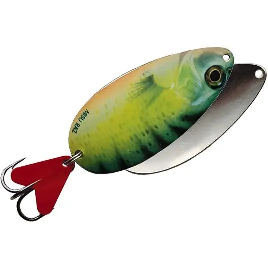 Lingura oscilanta Misu Raz 11g, culoare Real Perch Premium