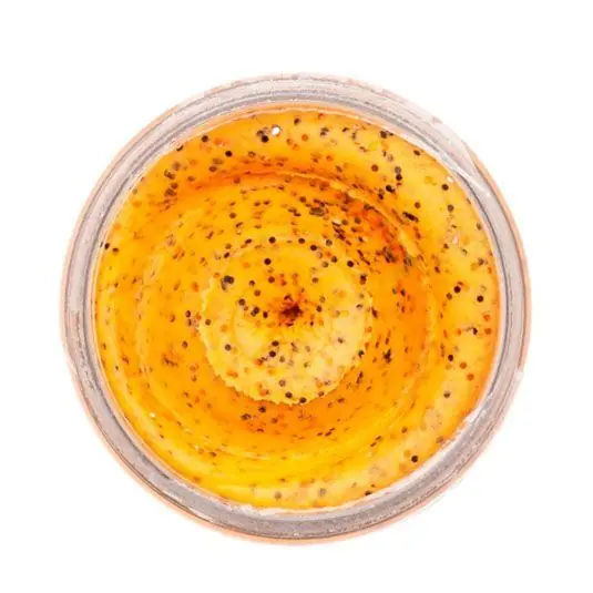 Pasta Berkley PowerBait Trout Dough Fruits Peach and Pepper 50g Lichidare de stoc