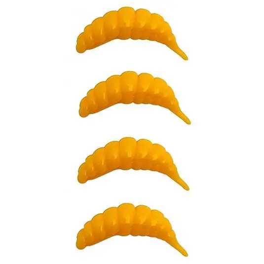 Worm FishUp Ozi Cheese 3cm, culoare Yellow Plată securizată