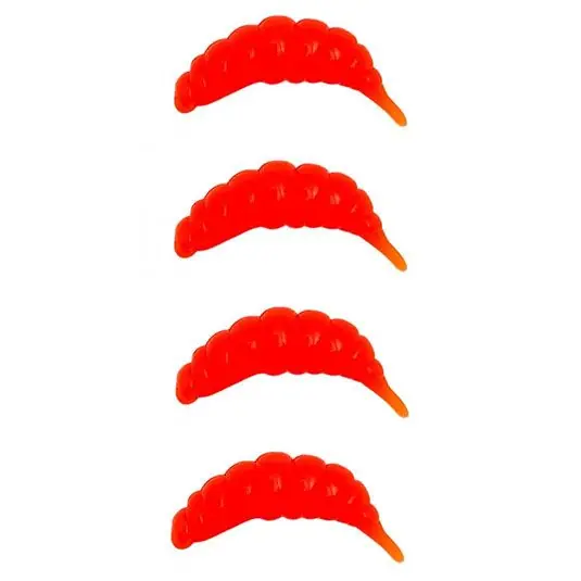 Expediere rapidă Worm FishUp Ozi Cheese 3cm, culoare Hot Orange