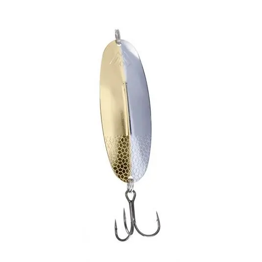 Ofertă Lingura oscilanta Mikado Shallow Killer 14g, culoare Silver Gold