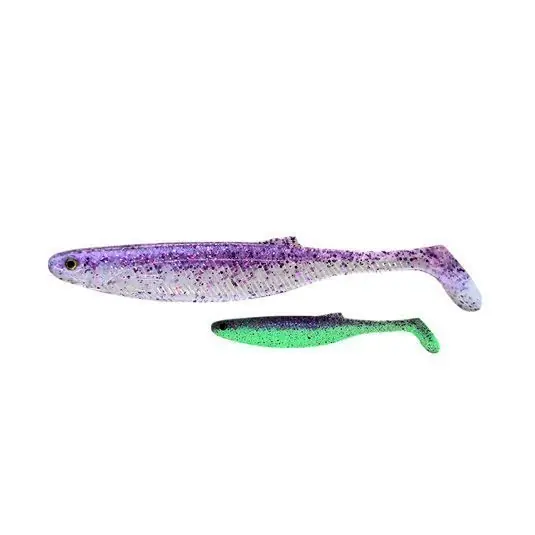 Shad Headbanger BangerShad 12cm/9g, culoare Deep Purple Glow Reducere de preț