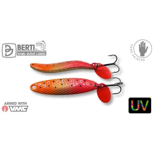 Cel mai vândut Lingura oscilanta Bertilure Taifun Patrate 5.3cm/9g, culoare TF01