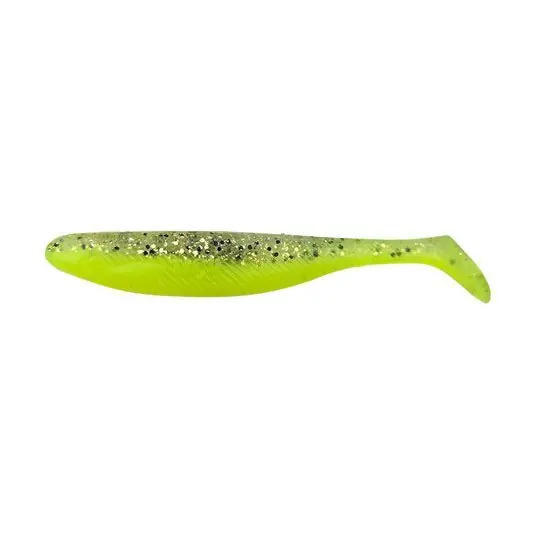 Popular Shad Ticu Fishing Zander Dream Slim 9cm, culoare Yellow Gold Glitter