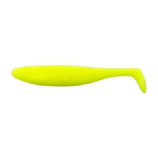 Disponibil imediat Shad Ticu Fishing Zander Dream Slim 11cm, culoare Galben Fluo