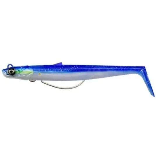 Swimbait Savage Gear Sandeel V2 14cm/33g, culoare Blue Pearl Silver Cel mai vândut
