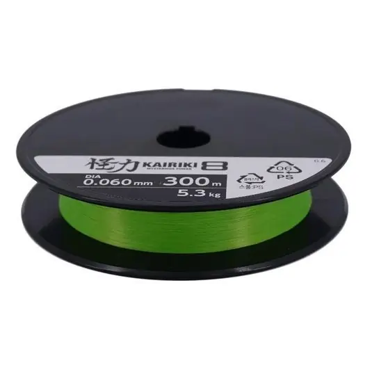 Fir textil Shimano Kairiki 8 PE Braid Mantis Green 0.21mm/20.8kg/150m Plată sigură