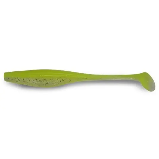 Shad Fast Strike Huky Kuky 11.5cm/4.3g, culoare Chartreuse Ice Shad Retur ușor