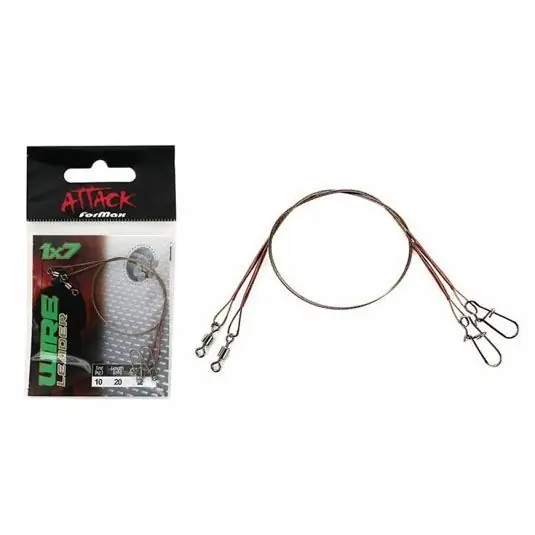 Bestseller Strune Formax Attack Wire Leader 1x7 25cm/15kg