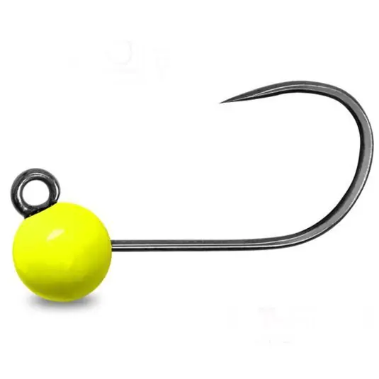 Jig Delphin T-Area BL Galben Fluo Nr.4, 2.2g Calitate înaltă