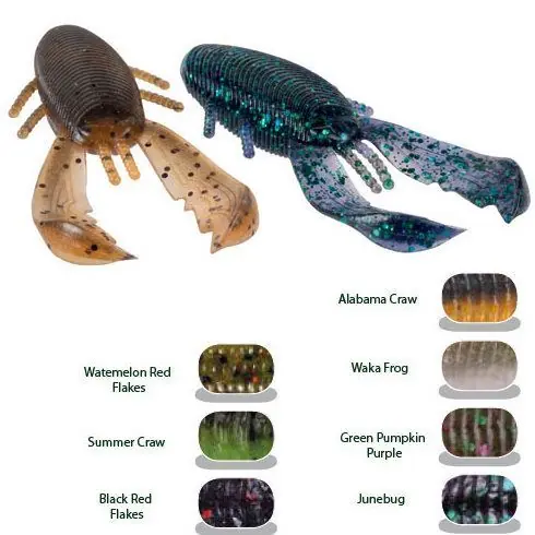 Creature Bait Colmic Herakles Bazzy Bug 8cm Watermelon Red Flakes Livrare rapidă