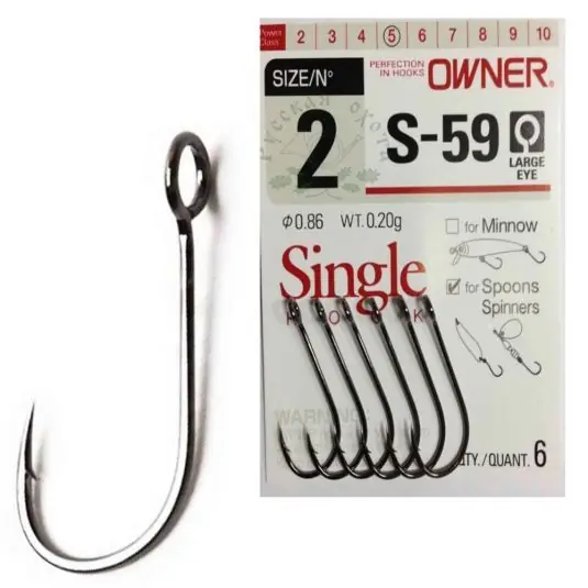 Carlige Owner Spoon Spinner S-59 Nr.6 Retur gratuit