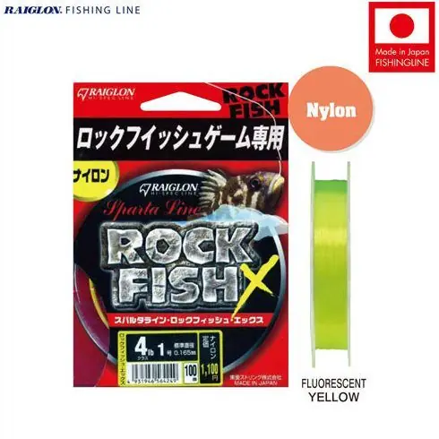 Livrare gratuită Fir monofilament Raiglon Sparta Line Rockfish X 0.192mm/5.5lb/100m