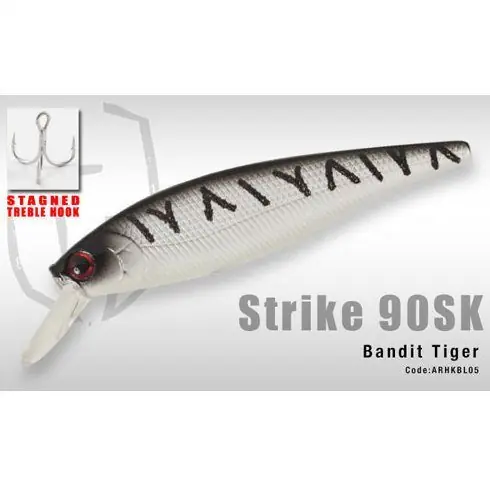 Preferatul clienților Vobler Colmic Herakles Strike 90SK 9cm/11g Bandit Tiger