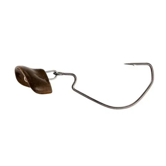 Jighead Headbanger Rockerhead 6g, 3/0, culoare Muddy Brown Premium