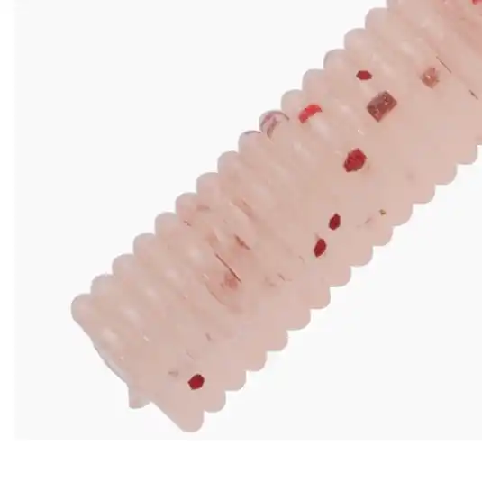 Worm Major Craft Aji-Do Worm Candoll 5cm, culoare 004 Ami Red Glow Retur gratuit