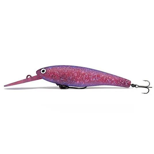 Livrare rapidă Vobler HMKL Shad 65 SR Suspending 6.5cm/5.5g, culoare Glow Grape