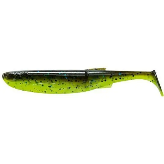Shad Savage Gear Craft Bleak 12cm, culoare Chartreuse Pumpkin Transport gratuit