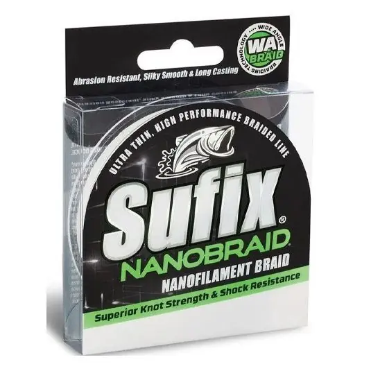 Discount Fir textil Sufix Nano Braid Aqua Camo 0.03mm/1.9kg/100m