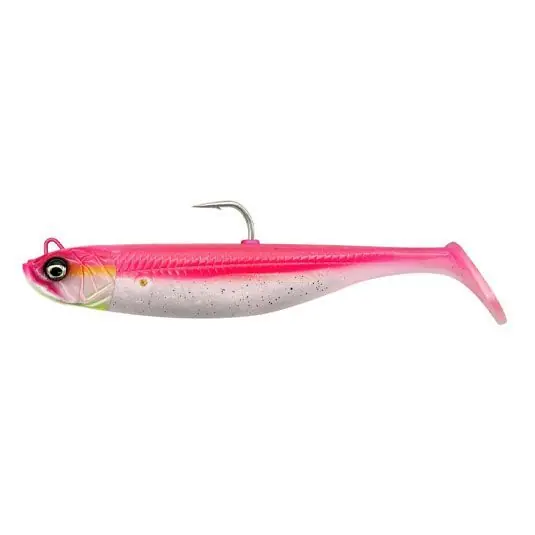 Doar azi Swimbait Savage Gear Minnow 12.5cm/35g, culoare Pink Pearl Silver