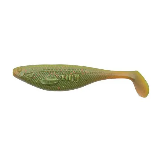 Cel mai vândut Shad Ticu Fishing Zander Dream Big 9cm, culoare Motor Oil