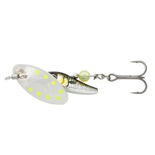 Calitate înaltă Lingura rotativa Savage Gear Sticklebait Spinner2 9.1g, culoare Gs Ayu