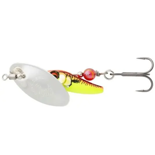 Ofertă exclusivă Lingura rotativa Savage Gear Sticklebait Spinner2 9.1g, culoare Silver Red Yellow