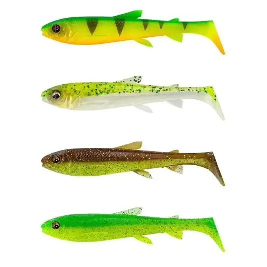 Set shad-uri Savage Gear 3D Whitefish 9cm/7g, culoare Dark Water Mix Vezi acum