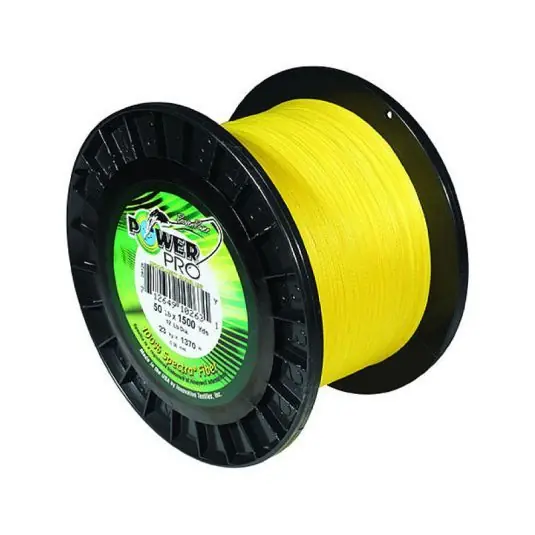 Cumpărături sigure Fir textil PowerPro Yellow 0.10mm/5kg/275m