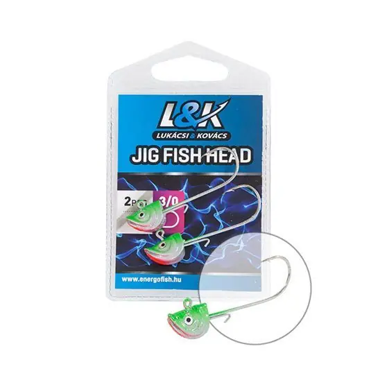 Reducere Jig EnergoTeam L&K Jig Fish Head, Nr.3/0/12g