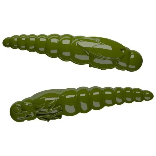 Worm Libra Lures Largo Slim Cheese 3.4cm/0.6g, culoare 031 Livrare gratuită