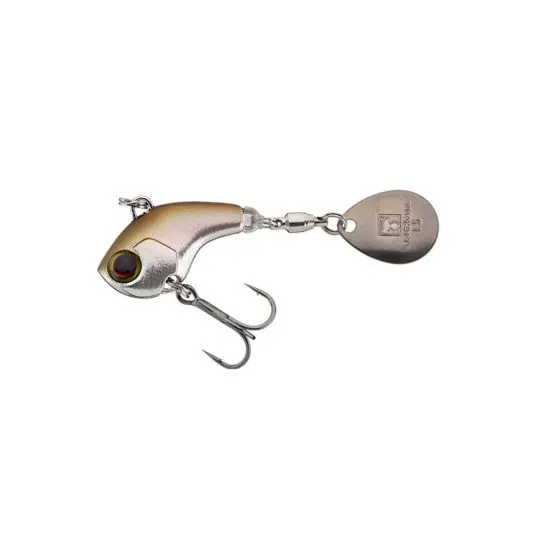 Retur ușor Spinnertail Jackall Deracoup Fine 3.5g, culoare Silver Powder Wakasagi