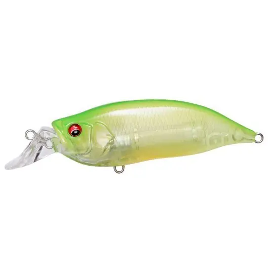 Cumpără acum Vobler Megabass IXI Shad Type-R 5.7cm/7g, culoare Clear Lime Chart
