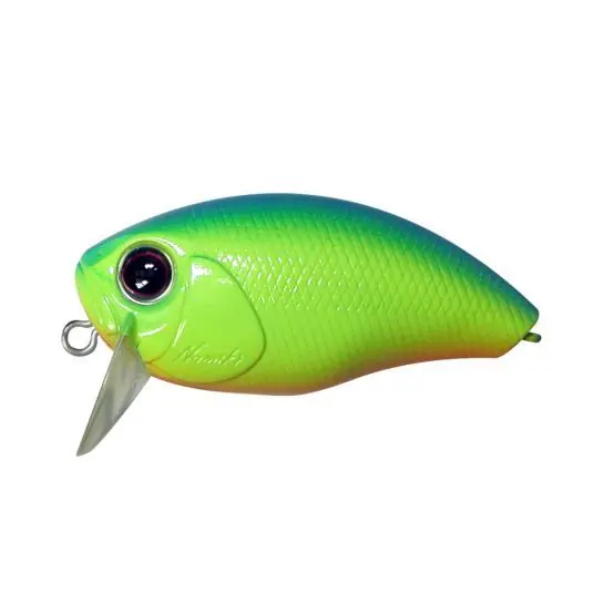 Disponibil imediat Vobler OSP Buzzn Crank 5cm/10g, culoare Chartreuse/Blue Back P-07