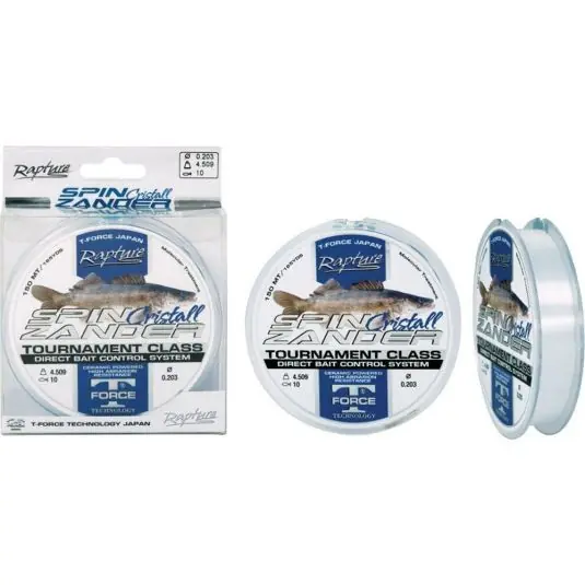 Fir monofilament Rapture Spin Zander Crystal 0.30mm/9.86kg/150m Discount