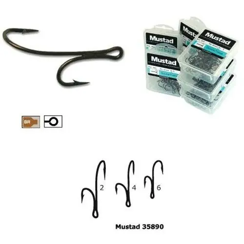 Ancora Mustad dubla salau Nr.1/0 Noutate