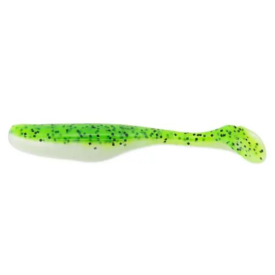 Shad Bass Assassin Turbo Shad 10cm, culoare Chartreuse Pepper Shad Plată sigură