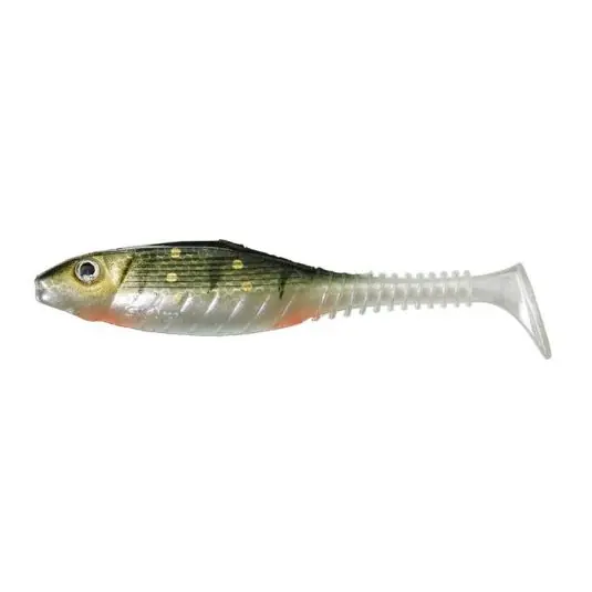 Shad Sensas Gunki Grubby 8.5cm, culoare Green Perch Reducere extra