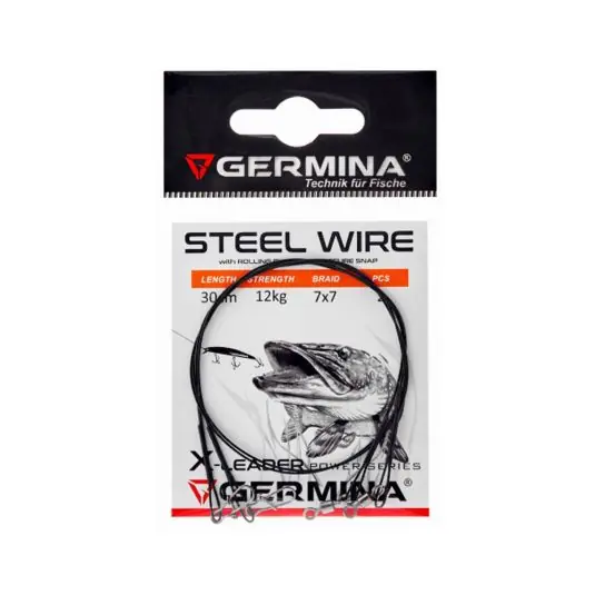 Strune Germina Steel Wire 30cm/12kg Reduceri