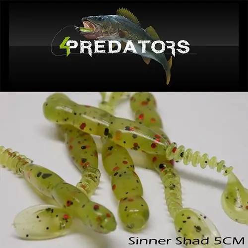 Livrare expres Shad 4Predators Sinner Standard 5cm, culoare S030