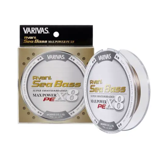 Preferatul clienților Fir Textil Varivas Avani Sea Bass Max Power PE X8 Status Gold #0.8/16.7lb/150m