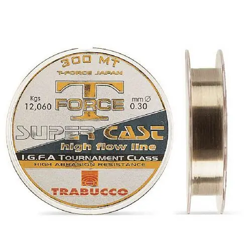 Doar azi Fir monofilament Trabucco T-Force Tournament Super Cast 0.16mm/3.71kg/150m