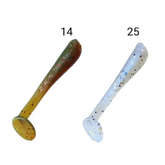 Reducere extra Shad Crazy Fish Nano Minnow Squid 2.7cm, culoare 14/25