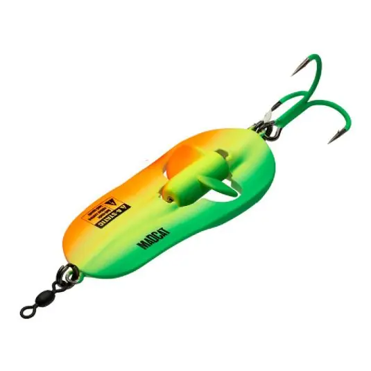 Lichidare de stoc Lingura oscilanta Madcat Ratlin Firetiger UV Nr.3/110g