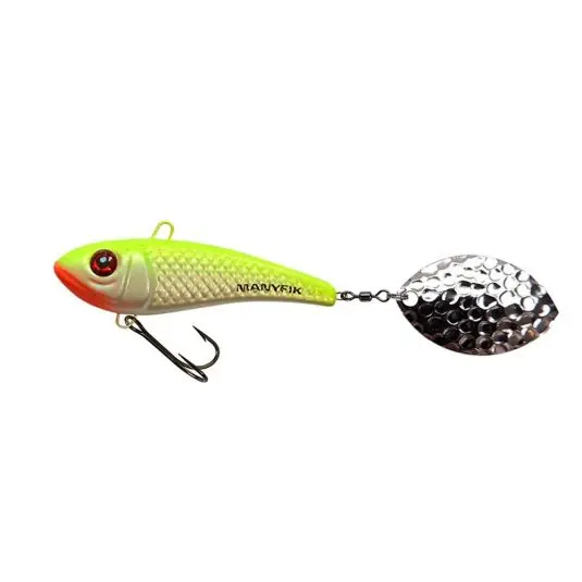 Spinnertail Manyfik Jerry 7g/3.4cm, culoare J023 Cumpărături sigure