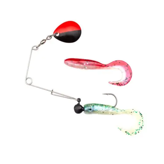 Spinnerbait Berkley URBN Micro 7g, culoare Red/Black Reduceri