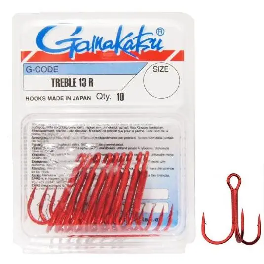 Ancora Gamakatsu Treble 13 R Nr.4 Ofertă de sezon