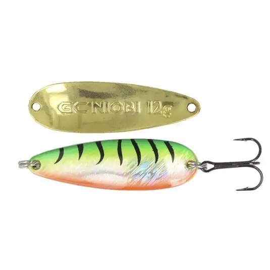 Plată sigură Lingura oscilanta Golden Catch Niobi Max 17g, culoare 10G