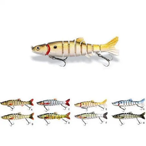 Vobler Jaxon Atract Multi Parts XMP-G 15cm, culoare F Bestseller